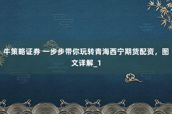 牛策略证券 一步步带你玩转青海西宁期货配资，图文详解_1