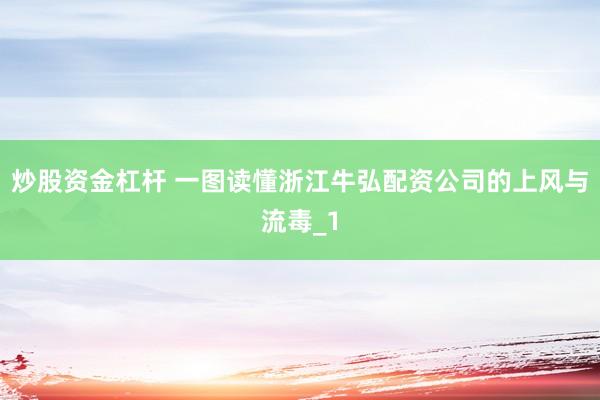 炒股资金杠杆 一图读懂浙江牛弘配资公司的上风与流毒_1